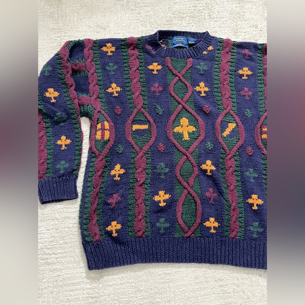 Vintage Cambridge Classics Hand Knit sweater - Picture 5 of 13